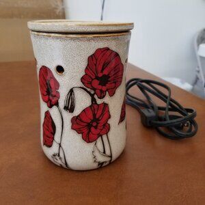 Scentsy Wax Warmer - Field of Poppies